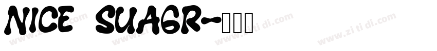 nice suagr字体转换
